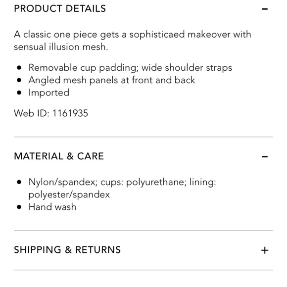 DKNY Swim mesh effect spliced‎ maillot one piece. Worn about 3x - Picture 5 of 7